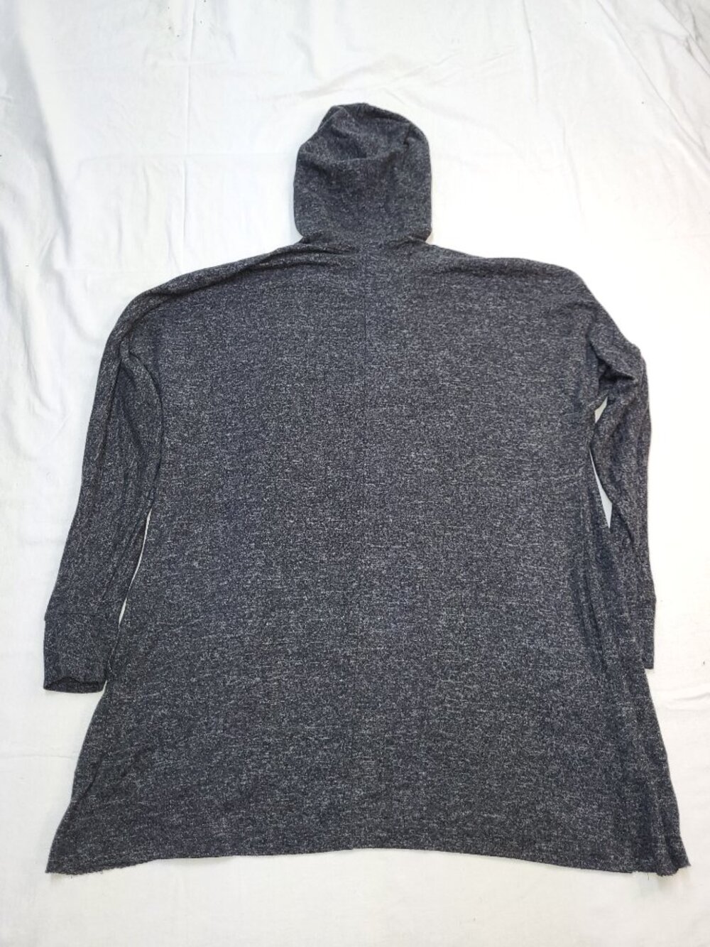 American Eagle Soft & Sexy Plush Grey Hooded Cardigan Size XS - Picture 4 of 11
